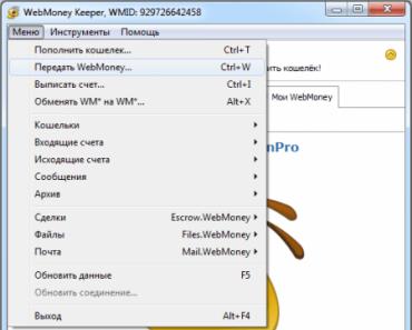 WebMoney Keeper WinPro скачать бесплатно русская версия Установить программу WebMoney в компьютер
 и плагины